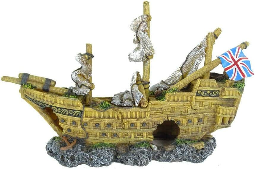 Shipwreck Aquarium Ideas Adding Shipwreck to Upgrade Your Aquarium