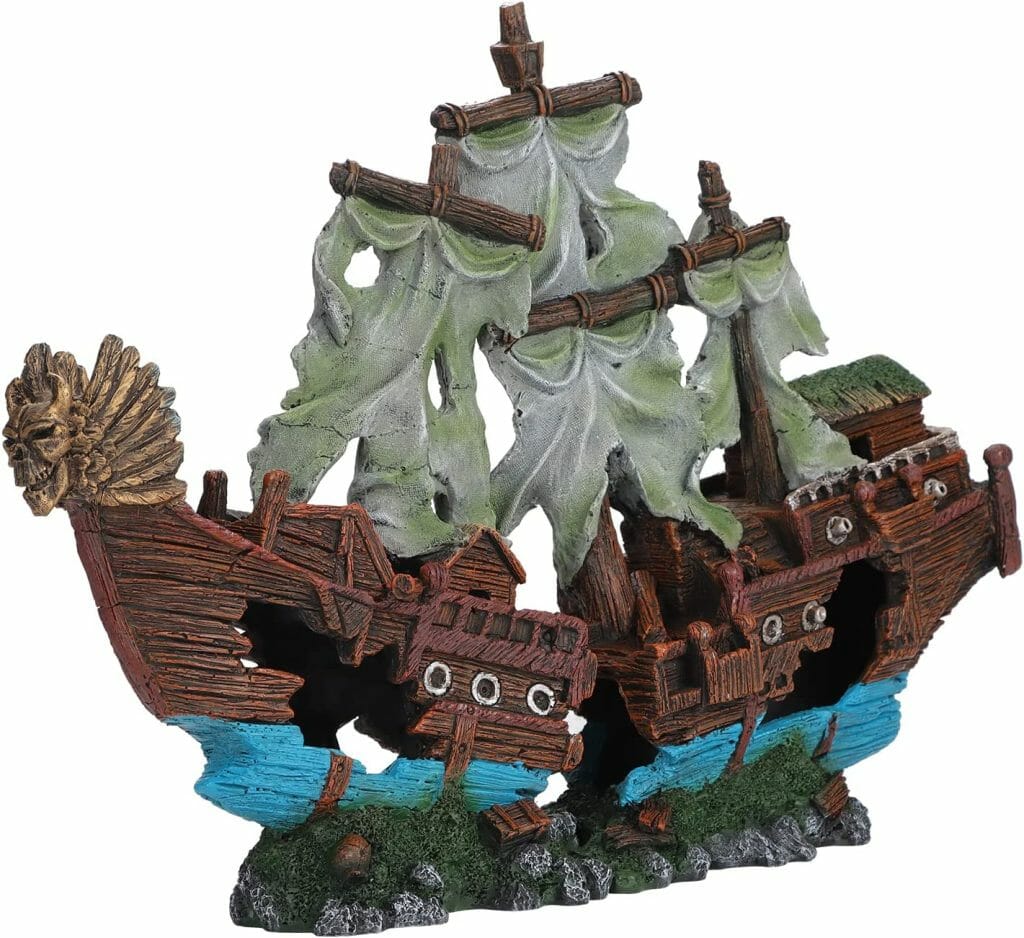 Shipwreck Aquarium Ideas Adding Shipwreck to Upgrade Your Aquarium